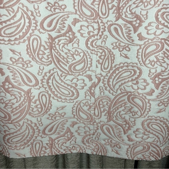 NWT Victoria Beckham Target Blush Pink Jacquard Mod Shift Dress Size Medium - Picture 10 of 15